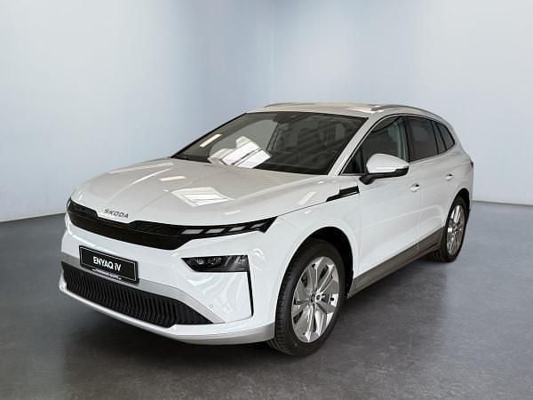 Weiß (moonweiss metallic) Neu 2025 Skoda Enyaq iV SUV | 37.769 € (Superpreis) - Bild 1/1