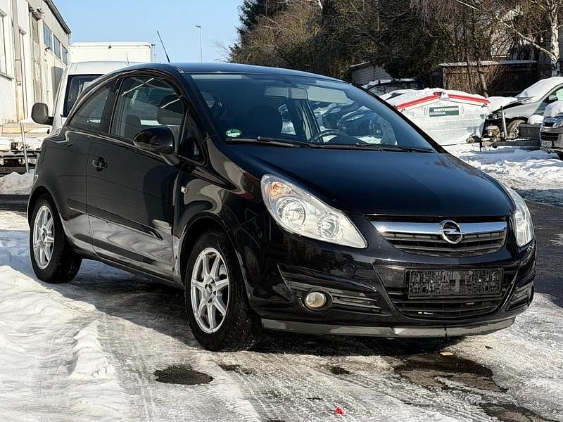 Gebraucht Opel Corsa Edition 80 PS (58 kW) 2007 Schwarz Kleinwagen