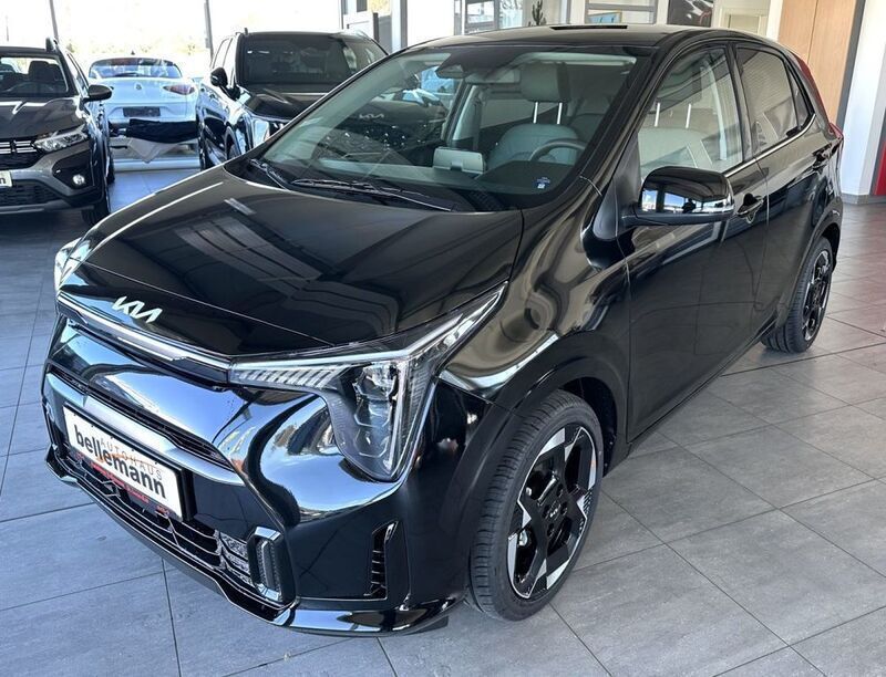 Schwarz Neu 2025 Kia Picanto Launch Edition Kleinwagen | 20.780 € (Fairer Preis) - Bild 1/4