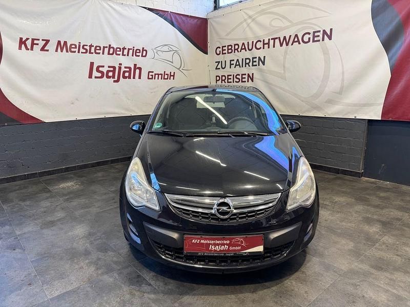 Gebraucht Opel Corsa Edition 86 PS (63 kW) 2012 Schwarz Kleinwagen