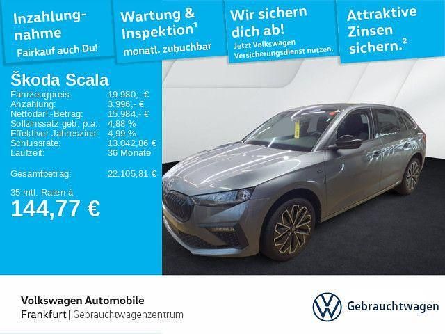 Grau Gebraucht 2025 Skoda Scala Tour Kleinwagen | 19.980 € (Fairer Preis) - Bild 1/2
