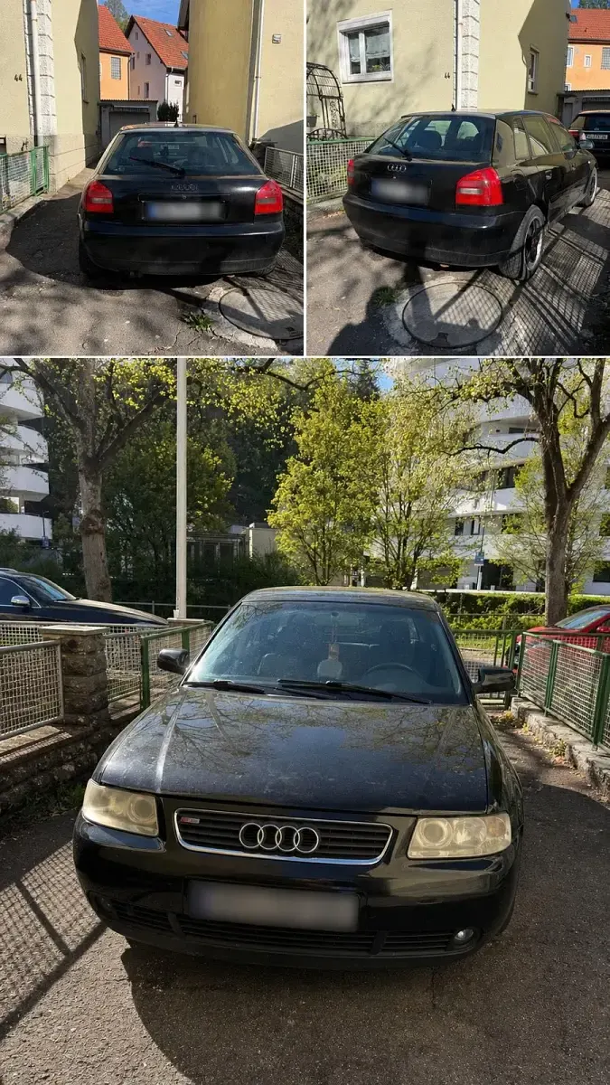 Brugt Audi A3 105 HK (77 kW) 2002 Sort Hatchback