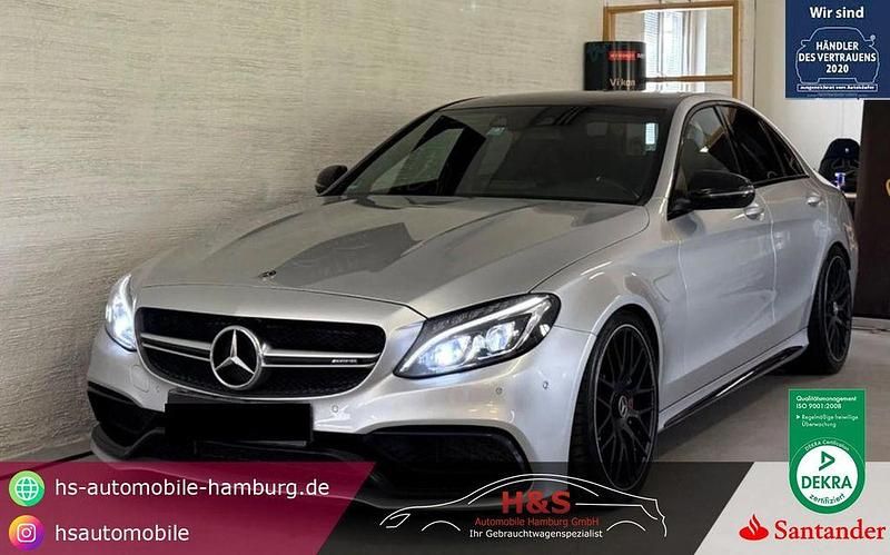 Iridiumsilber lack Gebraucht 2017 Mercedes C63S AMG AMG Limousine | 56.900 € (Fairer Preis) - Bild 1/4