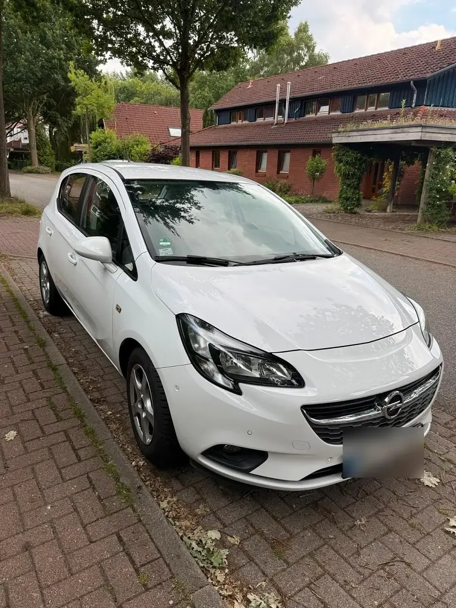 Gebraucht Opel Corsa 90 PS (66 kW) 2017 Weiß Kleinwagen