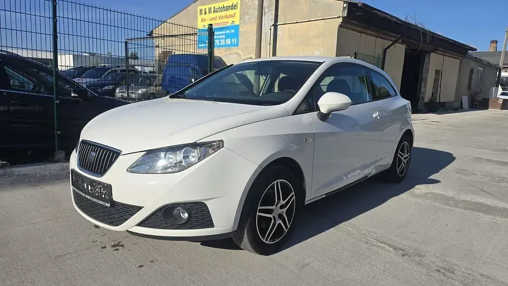 Gebraucht Seat Ibiza SC Stylance 69 PS (50 kW) 2009 Weiß Kleinwagen