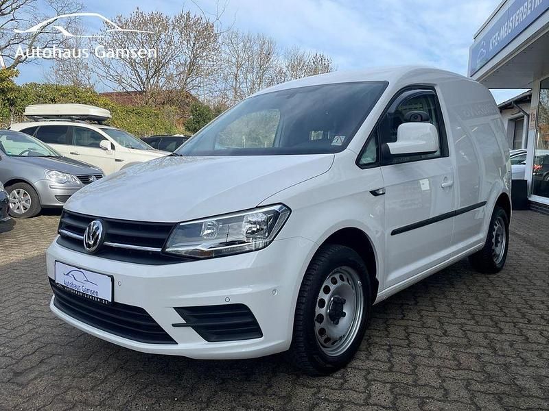 Gebraucht VW Caddy Trendline 125 PS (91 kW) 2018 Weiß Van / Kleinbus
