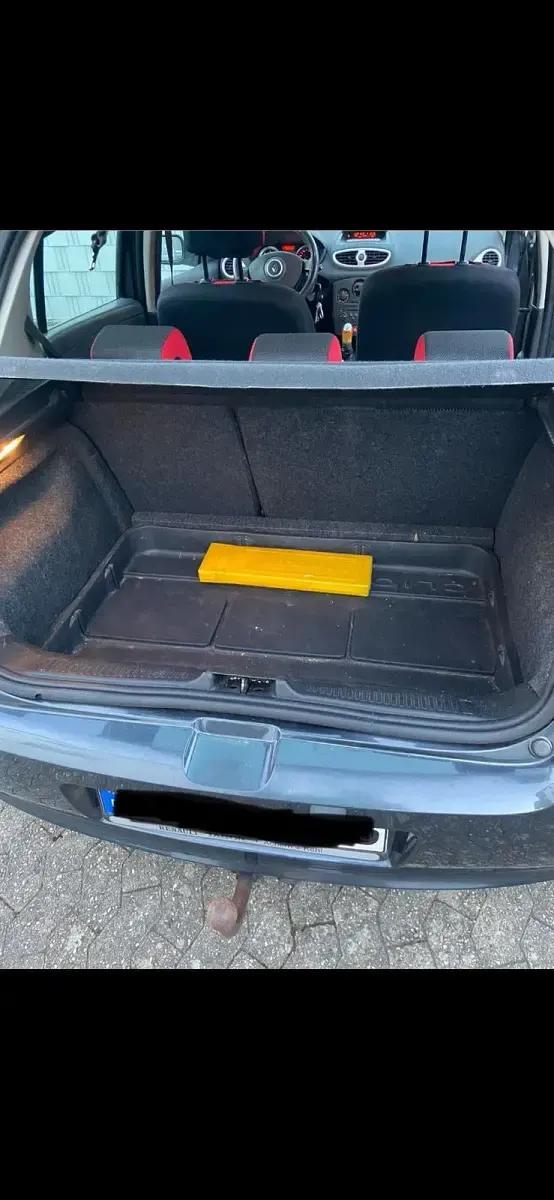 Gebraucht Renault Clio 2007 Schwarz Kleinwagen