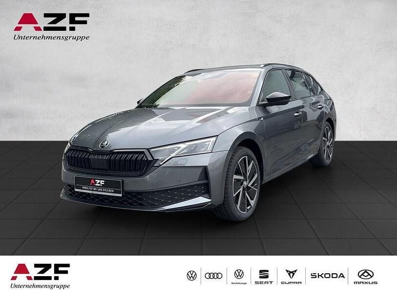 Graphitegrau metallic Gebraucht 2024 Skoda Octavia SportLine Kombi | 33.990 € (Fairer Preis) - Bild 1/4