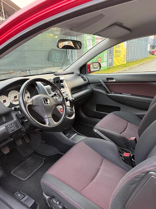 Gebraucht Honda Civic 90 PS (66 kW) 2005 Rot Kleinwagen