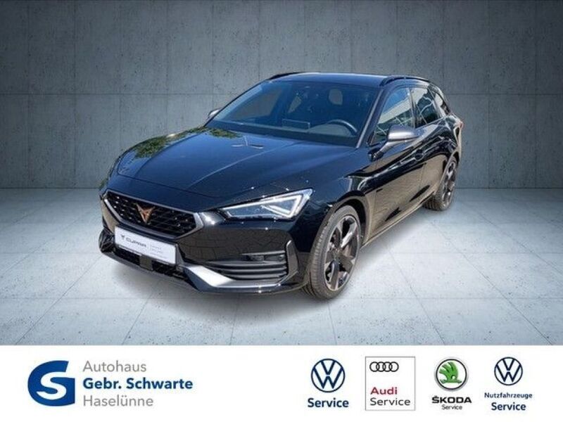 Mitternachtsschwarz Gebraucht 2024 Cupra Leon Kombi | 28.430 € (Fairer Preis) - Bild 1/4