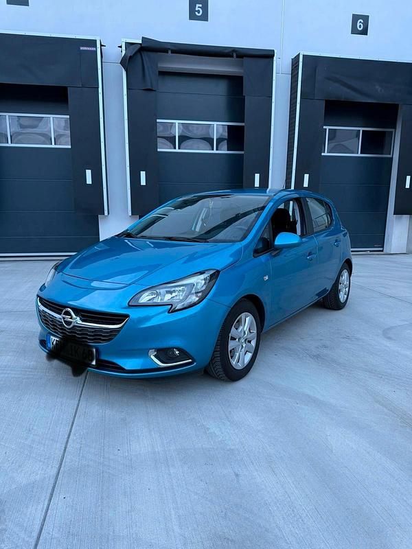 Blau Gebraucht 2017 Opel Corsa Edition Limousine | 9.600 € (Fairer Preis) - Bild 1/4