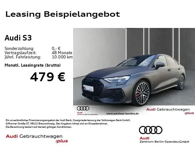 Gebraucht Audi S3 Sport 333 PS (244 kW) 2025 Polarmatteffekt audi exclusive Limousine