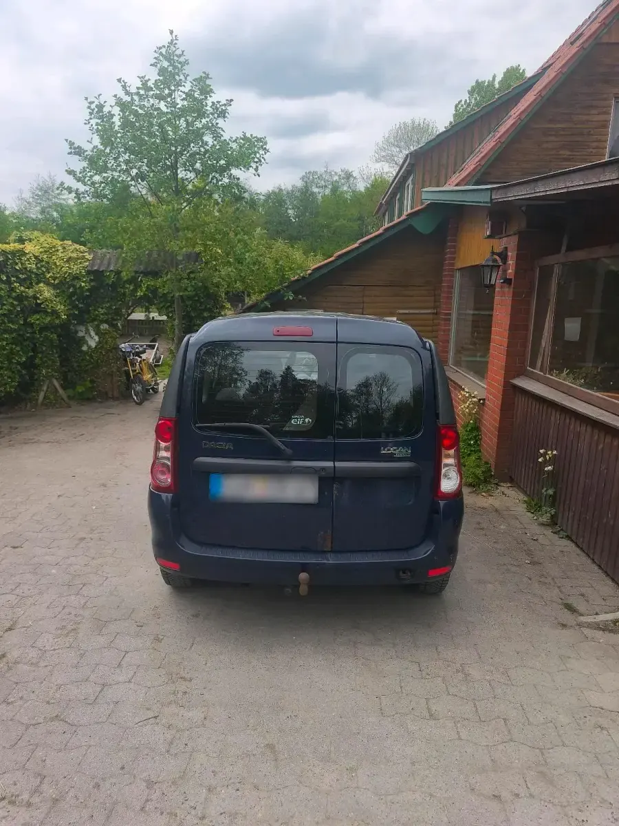 Gebraucht Dacia Logan MCV 75 PS (55 kW) 2010 Blau Kombi