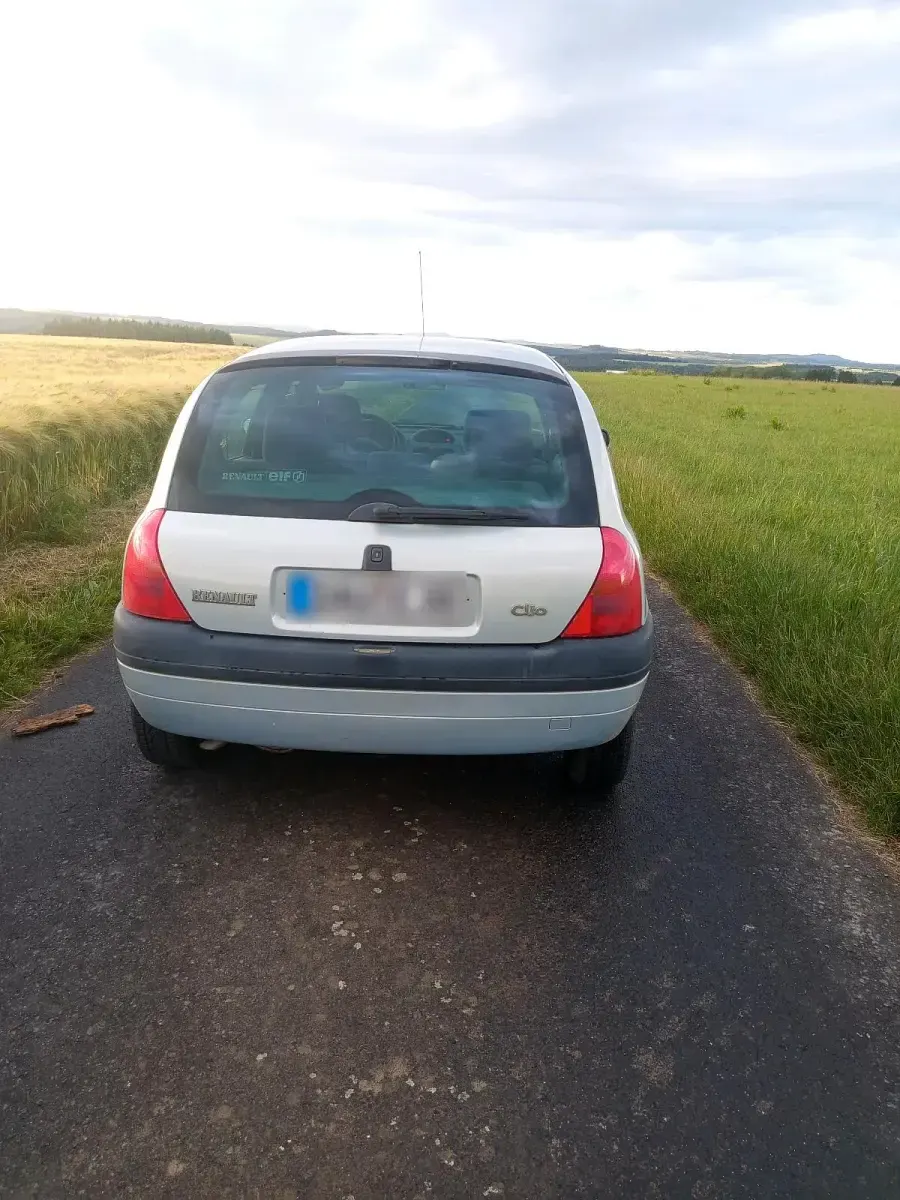 Gebraucht Renault Clio II 75 PS (55 kW) 2000 Grau Kleinwagen