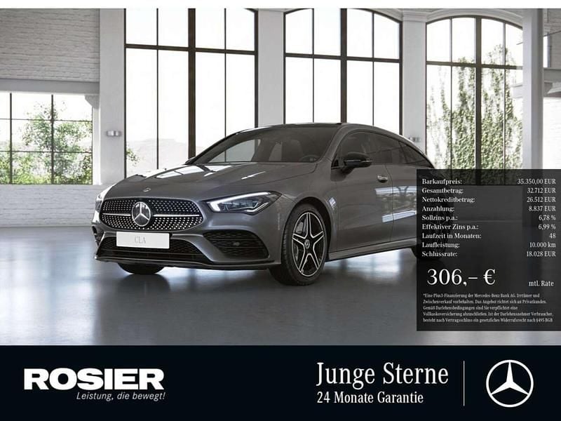 Gebraucht Mercedes CLA250 AMG 224 PS (164 kW) 2022 Grau / mountaingrau (metallic) Limousine