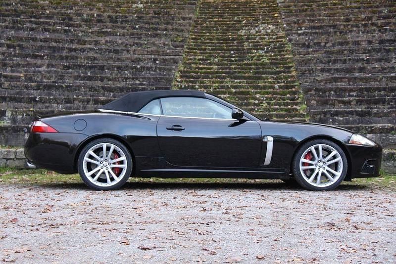 Gebraucht Jaguar XKR 416 PS (305 kW) 2008 Schwarz Cabrio