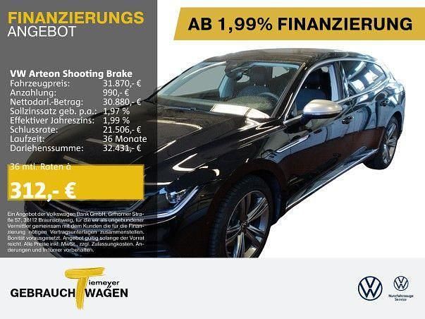 Schwarz Gebraucht 2023 VW Arteon Elegance Kombi | 31.870 € (Superpreis) - Bild 1/2