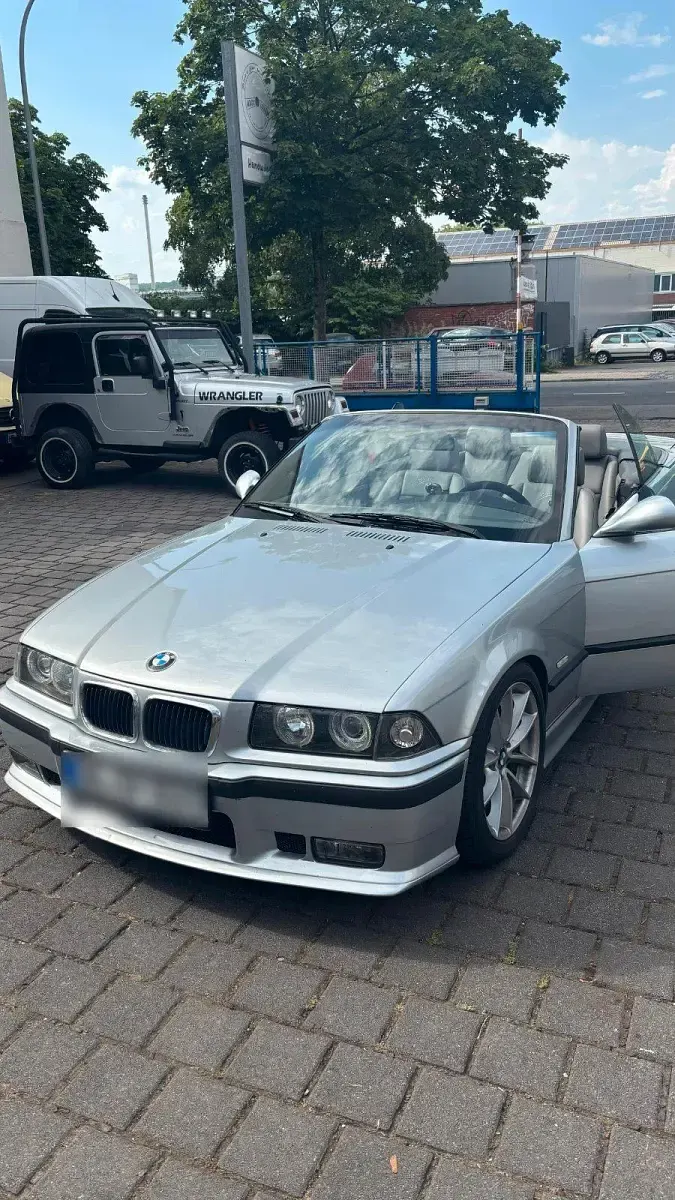 Gebraucht BMW 320 Cabriolet 170 PS (125 kW) 1997 Silber Cabrio
