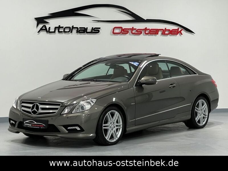 Grau Gebraucht 2010 Mercedes E250 AMG line Coupé | 16.990 € (Etwas zu teuer) - Bild 1/4