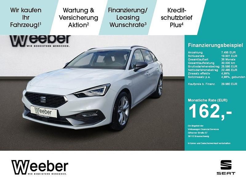 Weiß Gebraucht 2025 Seat Leon FR Limousine | 29.980 € (Fairer Preis) - Bild 1/4
