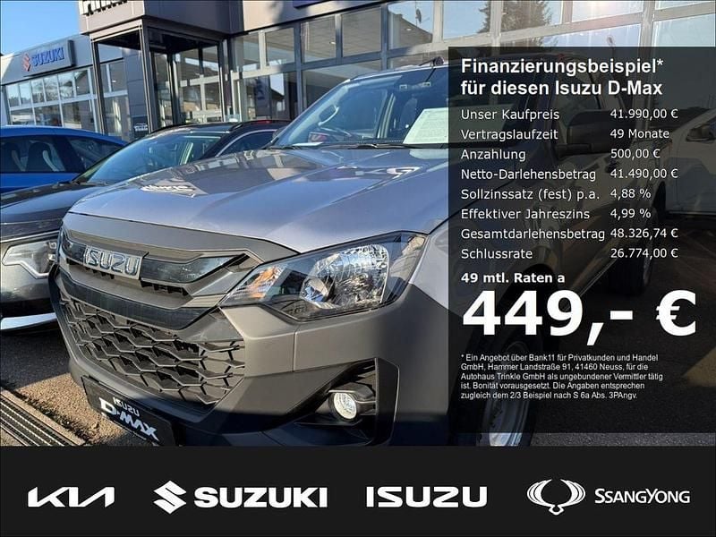 Neu Isuzu D-Max 163 PS (119 kW) 2026 Silber Pickup