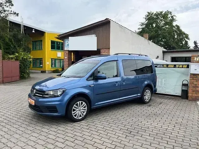 Gebraucht VW Caddy 150 PS (110 kW) 2017 Blau Van / Kleinbus