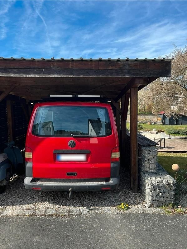 Usata VW Transporter 105 CV (77 kW) 2009 Rosso Furgone