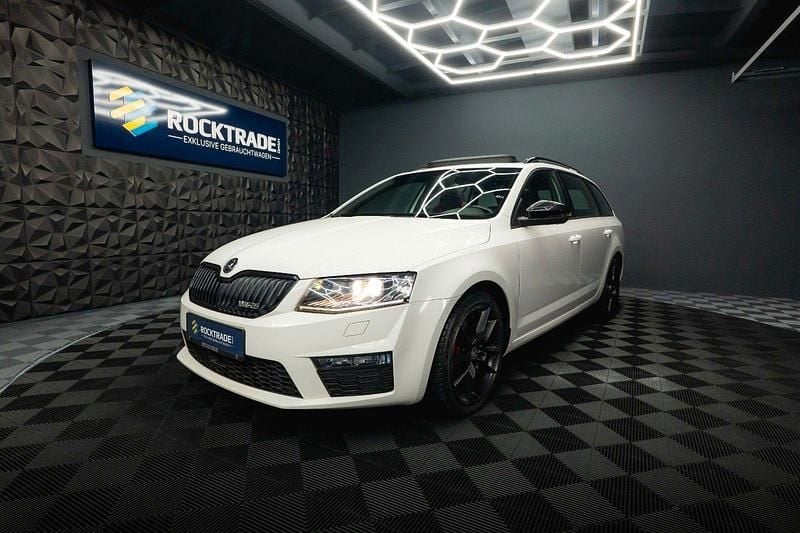 Weiß Gebraucht 2016 Skoda Octavia RS Kombi | 16.990 € (Fairer Preis) - Bild 1/4
