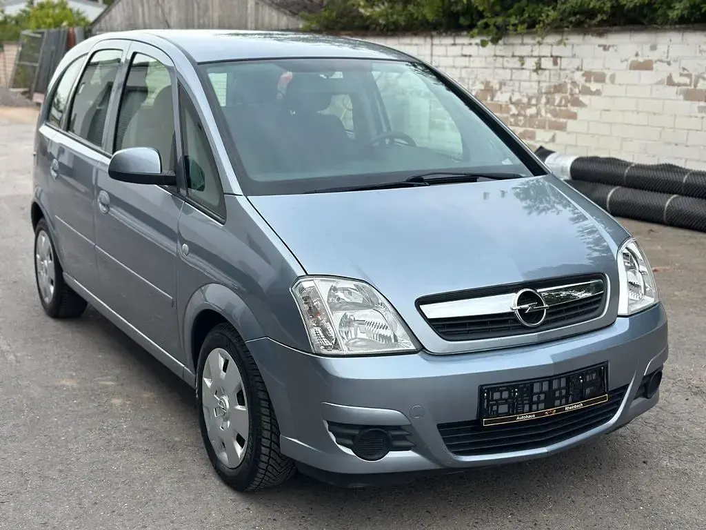 Gebraucht Opel Meriva Edition 105 PS (77 kW) 2006 Silber Van / Kleinbus