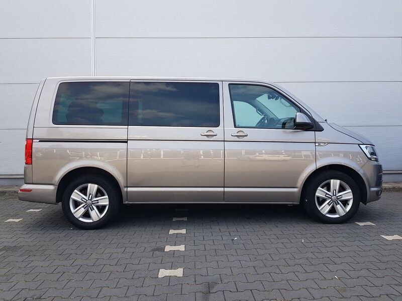 Mojave beige metallic Gebraucht 2016 VW T6 Comfortline Van | 32.400 € (Fairer Preis) - Bild 1/4