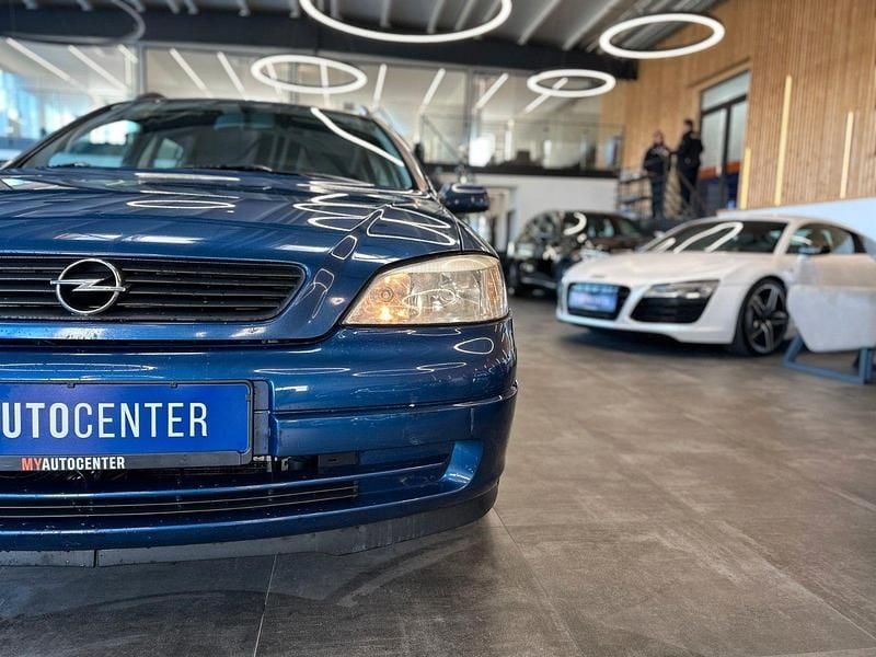 Gebraucht Opel Astra Comfort 101 PS (74 kW) 2002 Blau Kombi