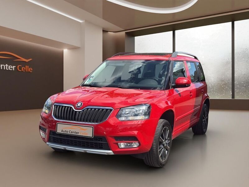 Rot Gebraucht 2014 Skoda Yeti Ambition SUV | 13.990 € (Fairer Preis) - Bild 1/4