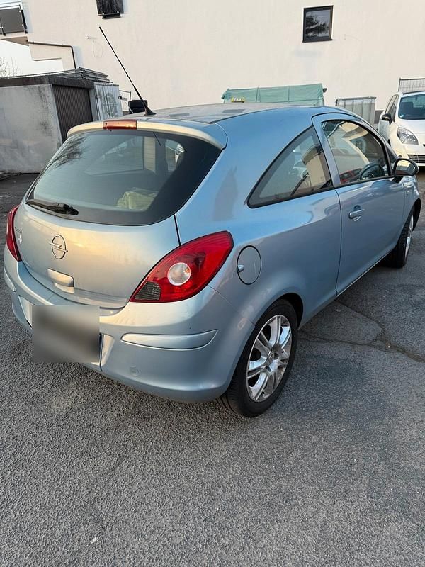 Gebraucht Opel Corsa 80 PS (58 kW) 2008 Blau Kleinwagen