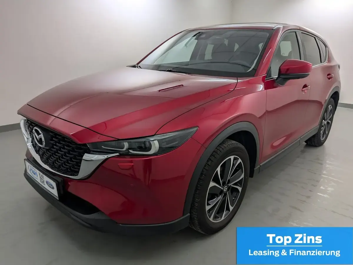 Gebraucht Mazda CX-5 Ad'Vantage 165 PS (121 kW) 2022 Soul red crystal m SUV