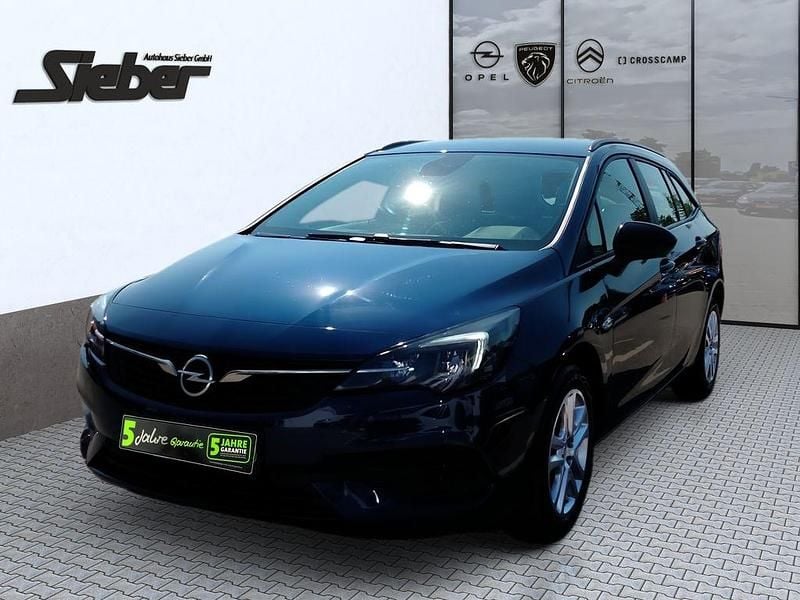 Nautic blau Gebraucht 2021 Opel Astra Edition Kombi | 12.800 € (Superpreis) - Bild 1/4