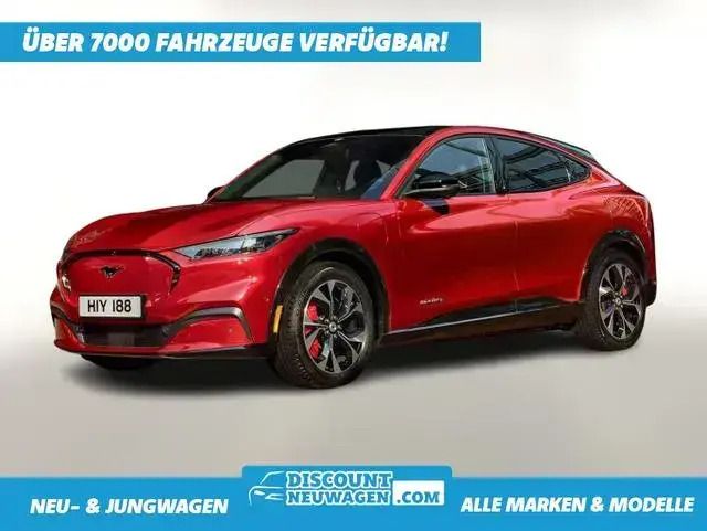 Lucidrot metallic Neu 2025 Ford Mustang Mach-E Premium SUV | 49.583 € (Superpreis) - Bild 1/4