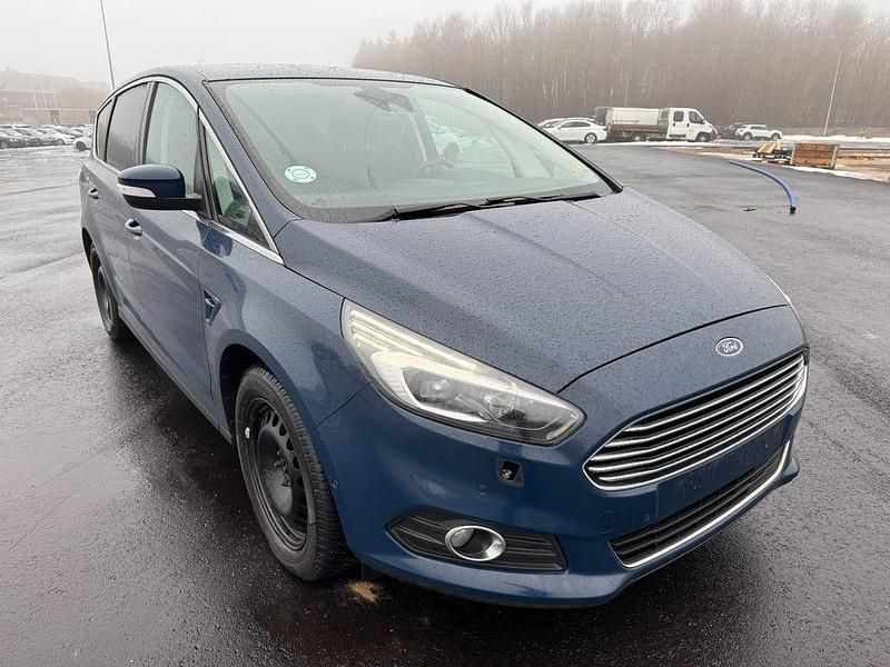Gebraucht Ford S-MAX Business Edition 179 PS (131 kW) 2017 Blau Van / Kleinbus