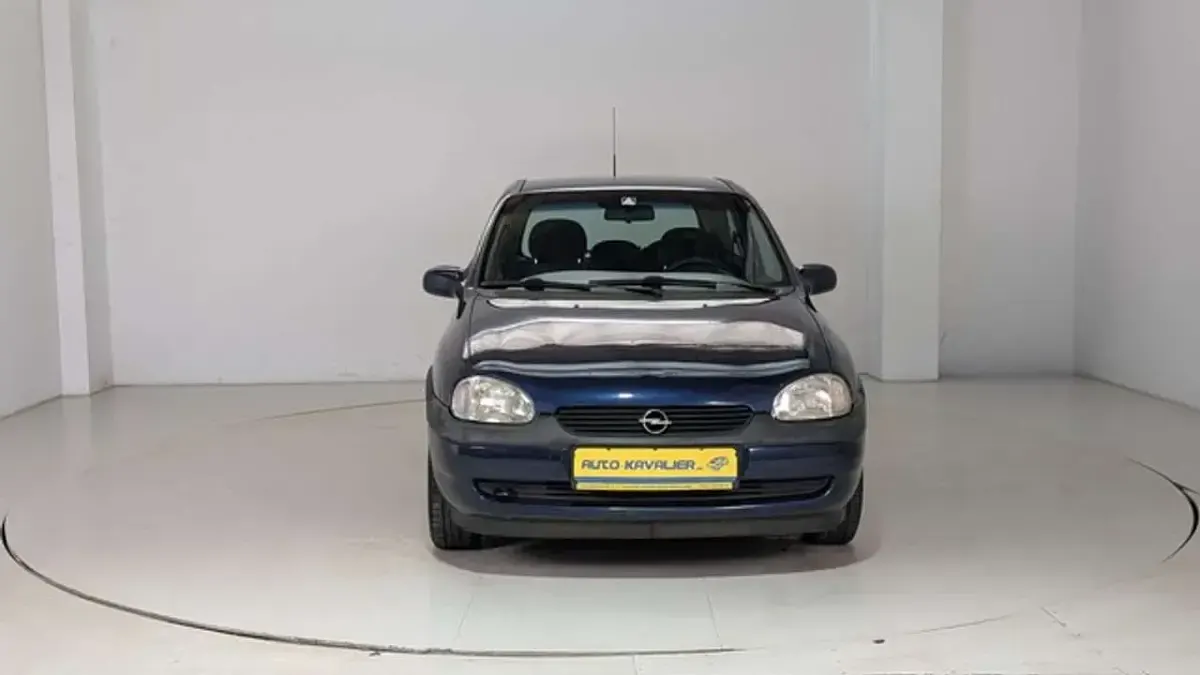 Gebraucht Opel Corsa 65 PS (47 kW) 1998 Blau Kleinwagen