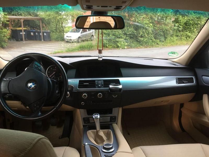 Schwarz Gebraucht 2007 BMW 525 Limousine | 4.250 € (Superpreis) - Bild 1/4