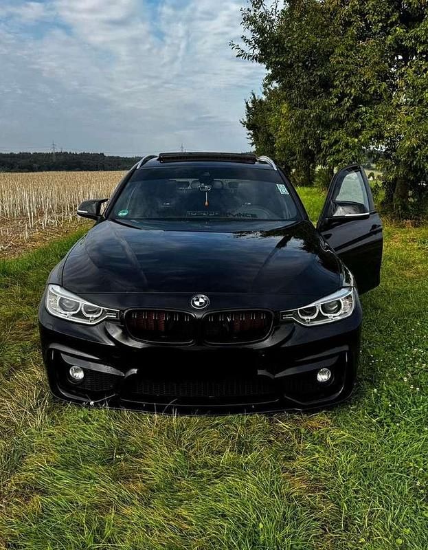 Schwarz Gebraucht 2014 BMW 330 Kombi | 17.000 € (Teuer) - Bild 1/4