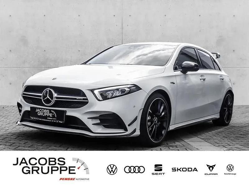Weiß Gebraucht 2019 Mercedes A35 AMG Style Limousine | 34.470 € (Guter Preis) - Bild 1/4