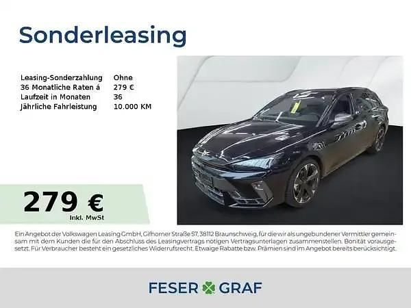 Gebraucht Cupra Leon 150 PS (110 kW) 2025 Midnight schwarz metallic Kombi