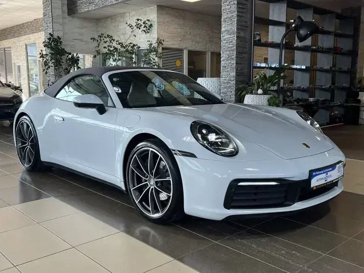 Weiß Gebraucht 2022 Porsche 911 Carrera Cabrio | 126.000 € (Guter Preis) - Bild 1/4