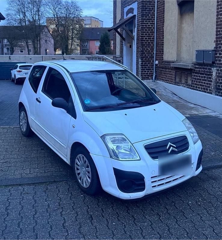 Gebraucht Citroën C2 60 PS (44 kW) 2009 Weiß Kleinwagen