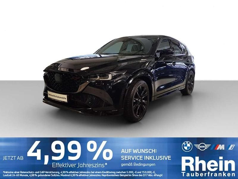 Jet black Gebraucht 2024 Mazda CX-5 Homura-Line SUV | 38.440 € (Fairer Preis) - Bild 1/4