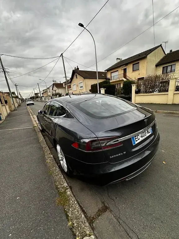 Occasion Tesla Model S 245 kW (334 PK) 2016 Paars Hatchback