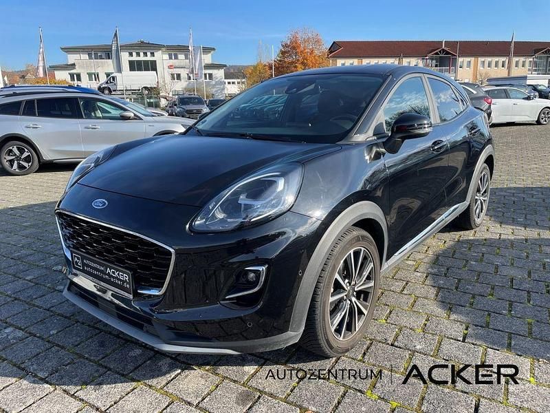 Gebraucht Ford Puma Titanium 125 PS (91 kW) 2022 Schwarz SUV