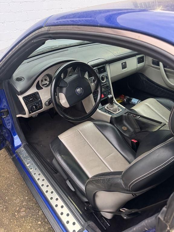 Gebraucht Mercedes SLK200 136 PS (100 kW) 1998 Blau Cabrio