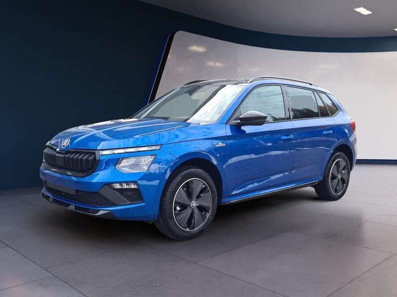 Race blau metallic Neu 2025 Skoda Kamiq Monte Carlo SUV | 31.990 € (Fairer Preis) - Bild 1/4