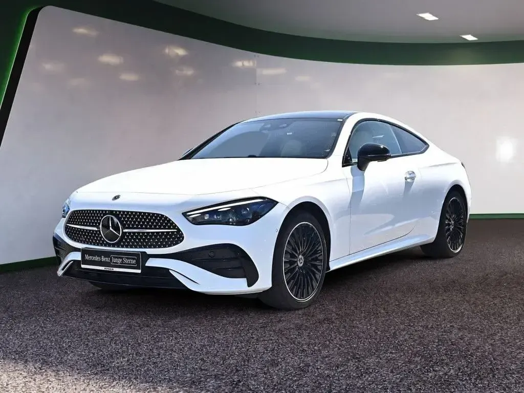 Gebraucht Mercedes CLE300 Premium Plus 313 PS (230 kW) 2025 Weiss / opalithweiß Coupé